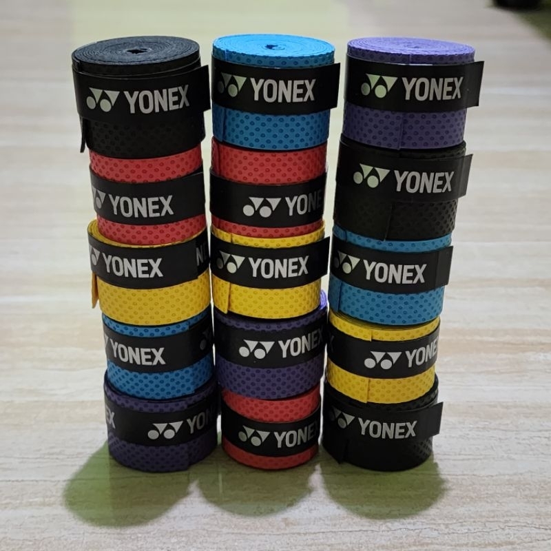 Grip Raket / Towel Grip Raket Import Motif Bintik / Grip Import Tulang Bintik Premium