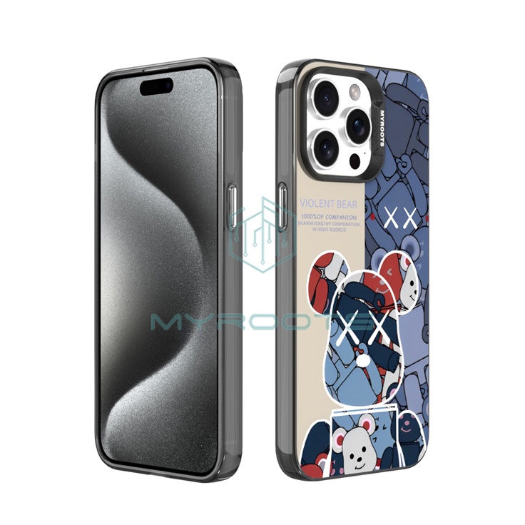kz Myroots Ins Bear Rilakkuma Phone Case For Iphone 15 14 13 12 11 Pro Max Skin Cover Terupdate