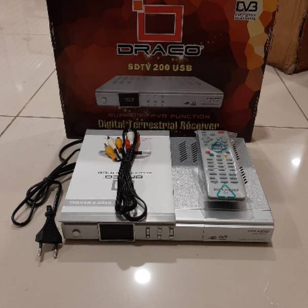 RECEIVER PARABOLA DIGITAL DRACO USB ORIGINAL GARANSI RESMI