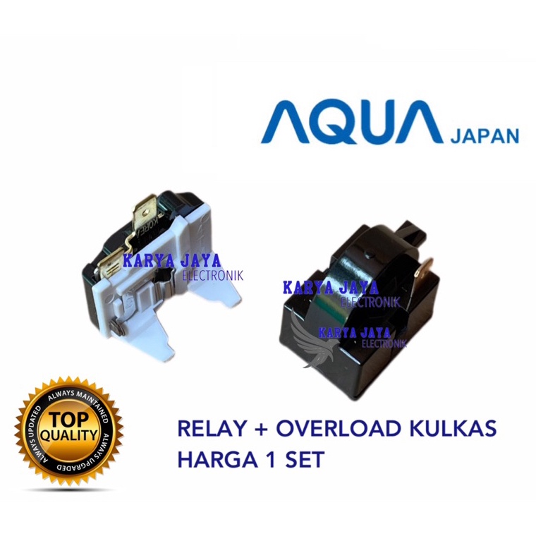 Relay Ptc Overload Kulkas AQUA 1 pintu