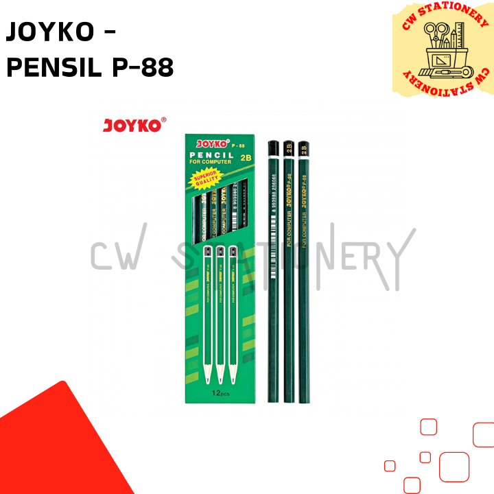 

Joyko - Pensil 2B P-88 untuk Komputer