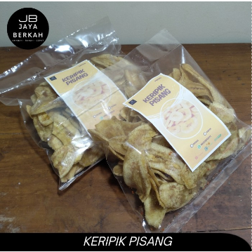 

Keripik Pisang Cemilan Makanan ringan Kripik Pisang Gurih/Manis