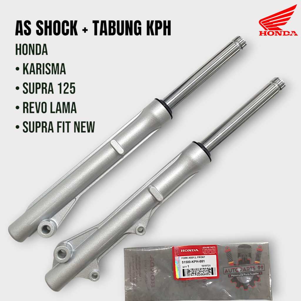 Shock Depan Karisma Supra 125 Supra Fit Revo Kirana Original Honda As Shock Depan Tabung Set Supra K