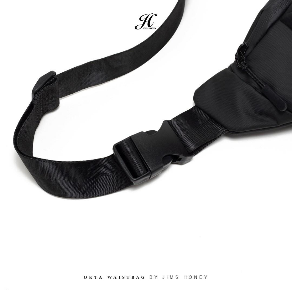 JIMS HONEY OKTA WAIST BAG Tas Pinggang Wanita Pria Slingbag Cewek Cowok Jimshoney Trendy Elegan