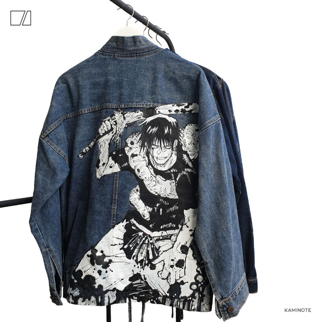 Toji Denim Jacket Custom Anime/Manga - Jujutsu Kaisen - SSST ID