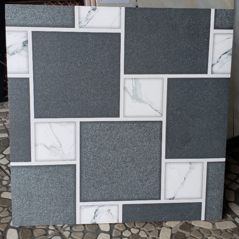 Keramik Lantai Kasar 50x50 Uno Avignon DGY Pare Kediri