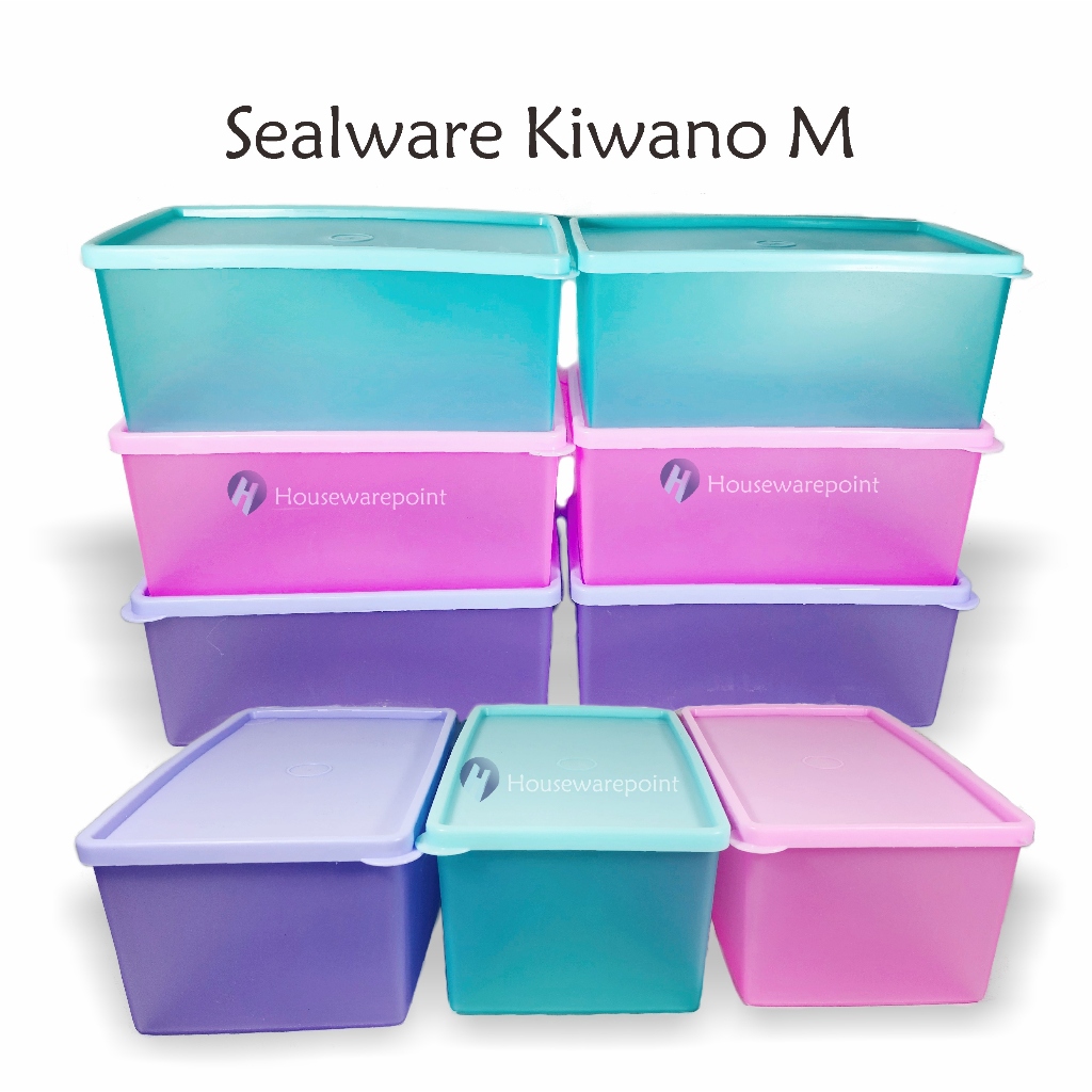 3 pcs Toples plastik panjang / Tepak plastik/ Kotak plastik besar/ Tempat makan plastik (KIWANO MEDI