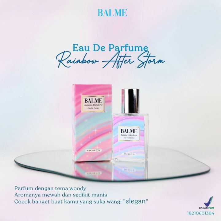 Balme Parfum Eau De Parfum, 100% ORIGINAL 15ml, Aroma Rainbow After Storm