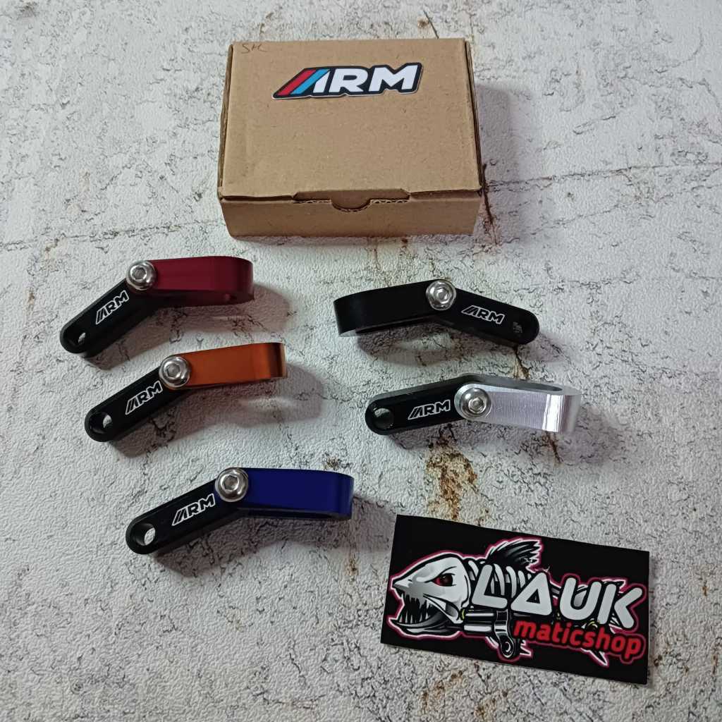 BRAKET SELANG REM ARM FULL CNC UNIVERSAL / BRAKET SELANG REM DEPAN / BRAKET SELANG REM ARM