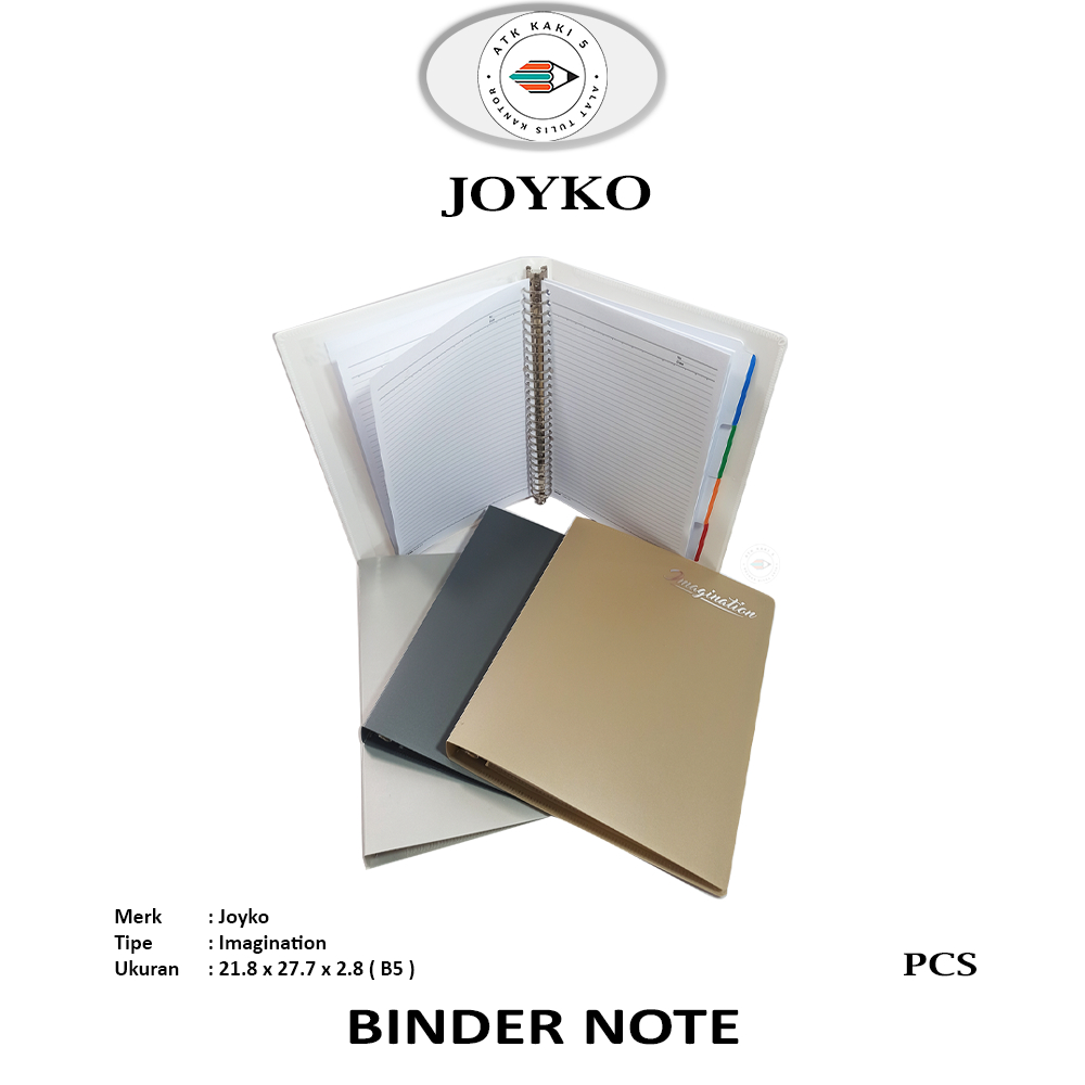 

Joyko - Binder File Note B5 Full Warna Imagination - Pcs