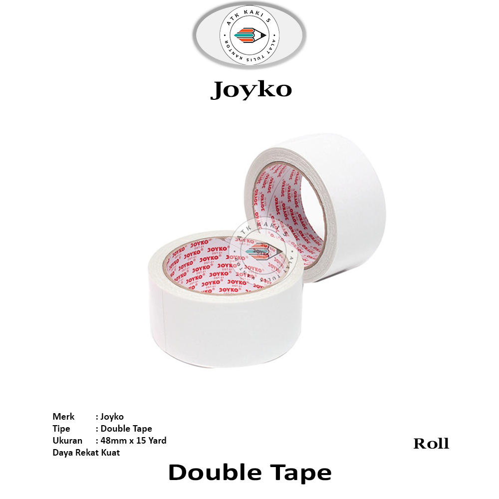 

Joyko - Double Tape 2 Inch 48mm 15 Yard - Roll