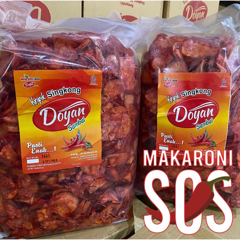 

Singkong Balado 1000gr | Singkong Doyan Balado