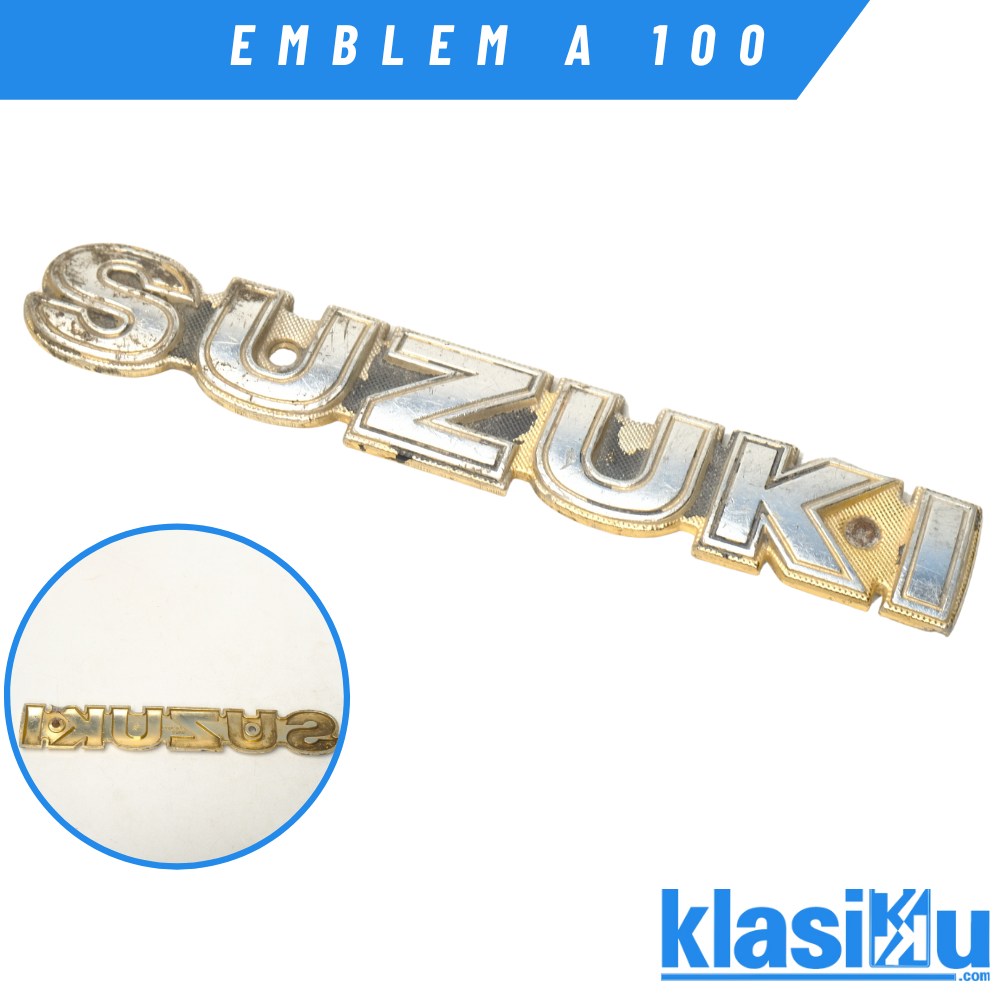 Emblem Logo Tangki Suzuki A100 A 100 Original