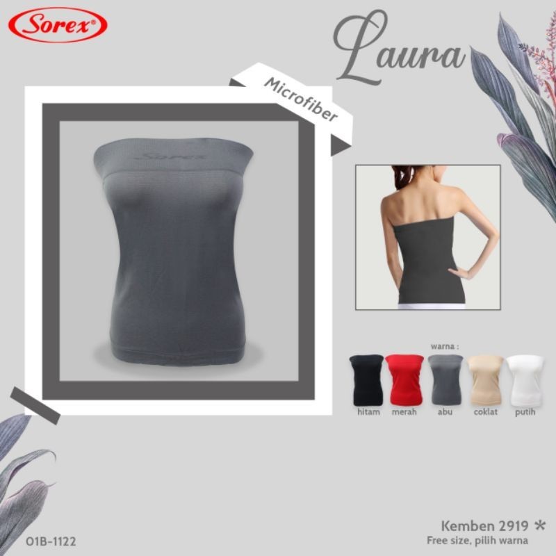 Kemben Wanita Panjang Polos Tanpa Cup dengan Bahan Nyaman