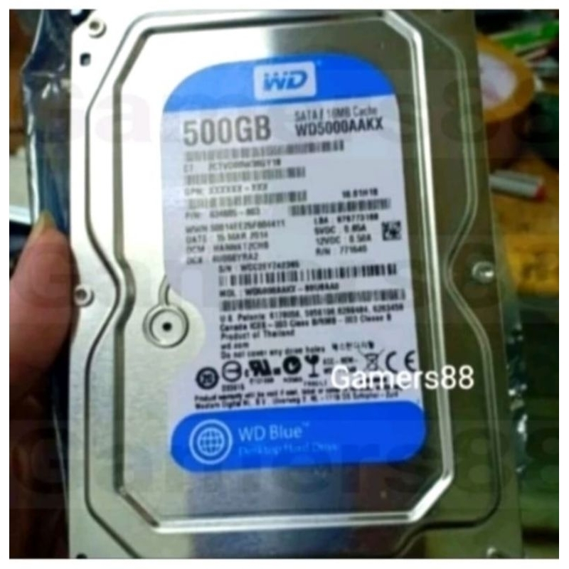 Hardisk WD WDC 500GB Blue HDD CCTV Harddisk PC Hard disk Komputer