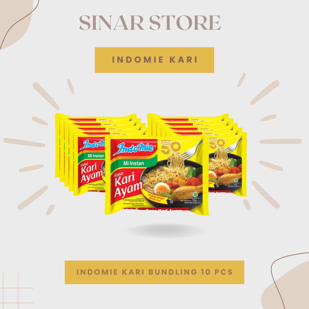 

PAKET 10 PCS | INDOMIE KARI AYAM