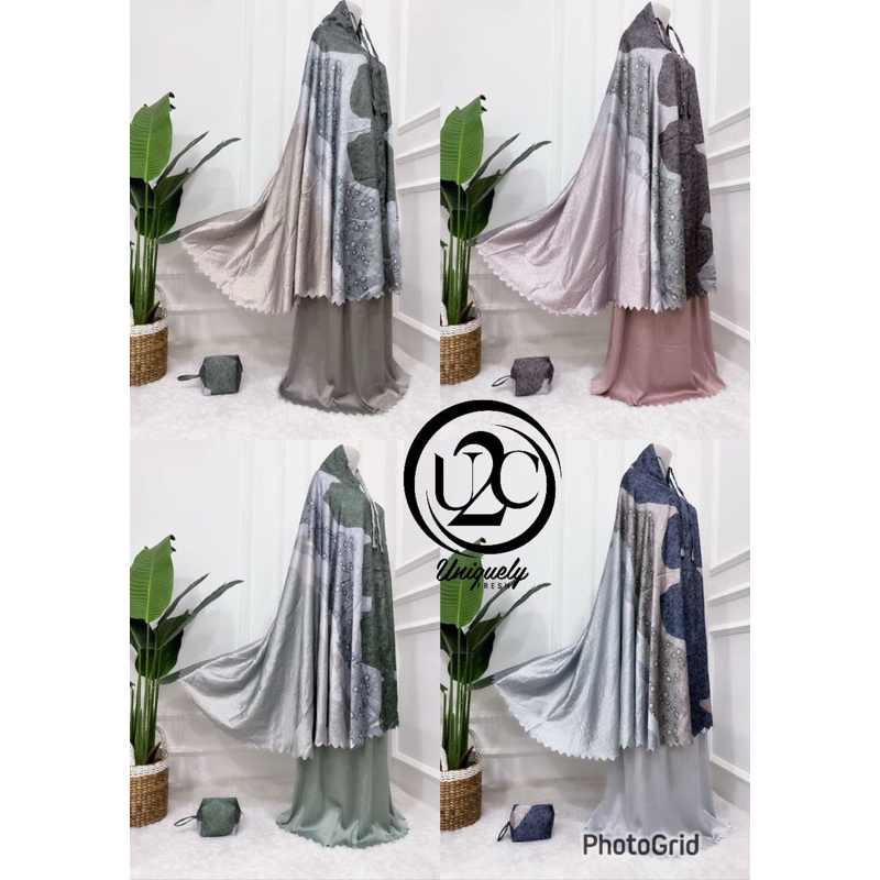 MUKENA HAFSAH,MUKENA ARMANI SILK, MUKENA PREMIUM,MUKENA ARMANI SILK PREMIUM