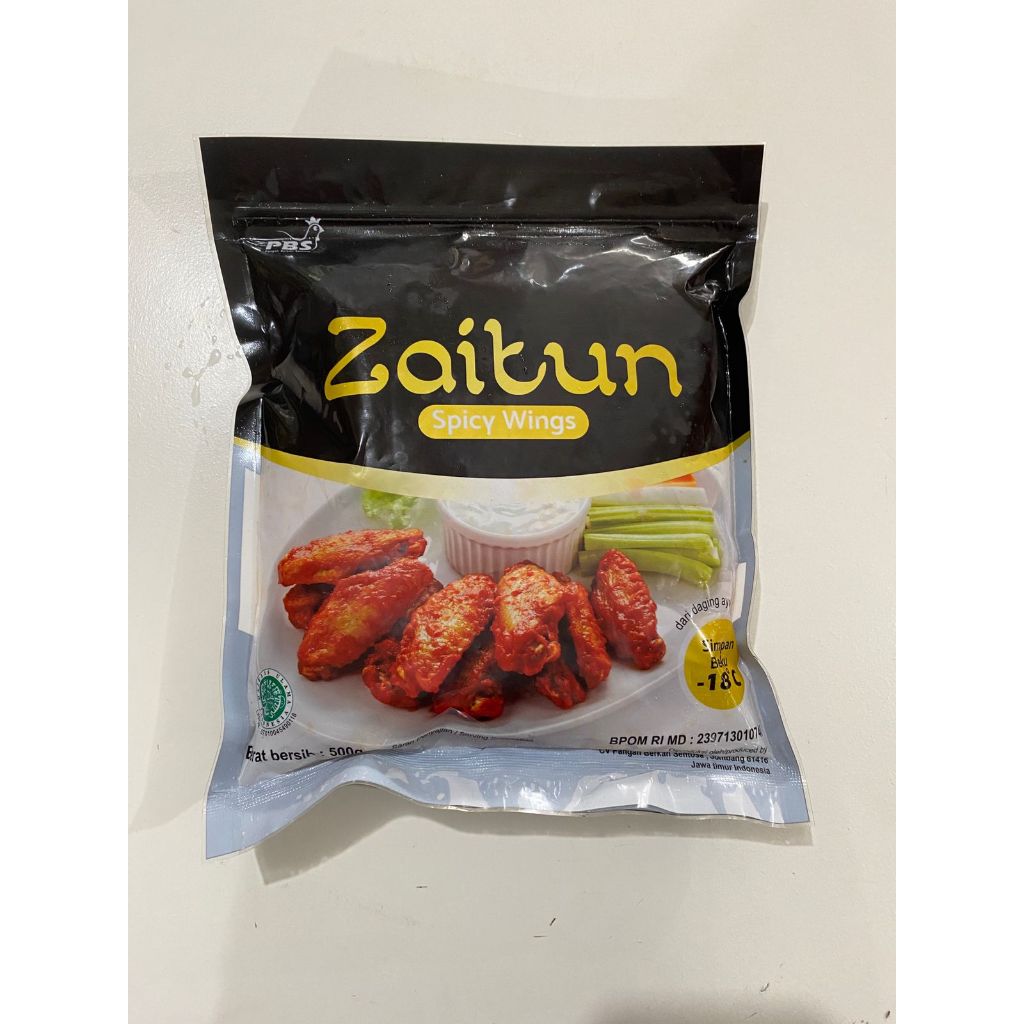 

ZAITUN spicy wing 500gr