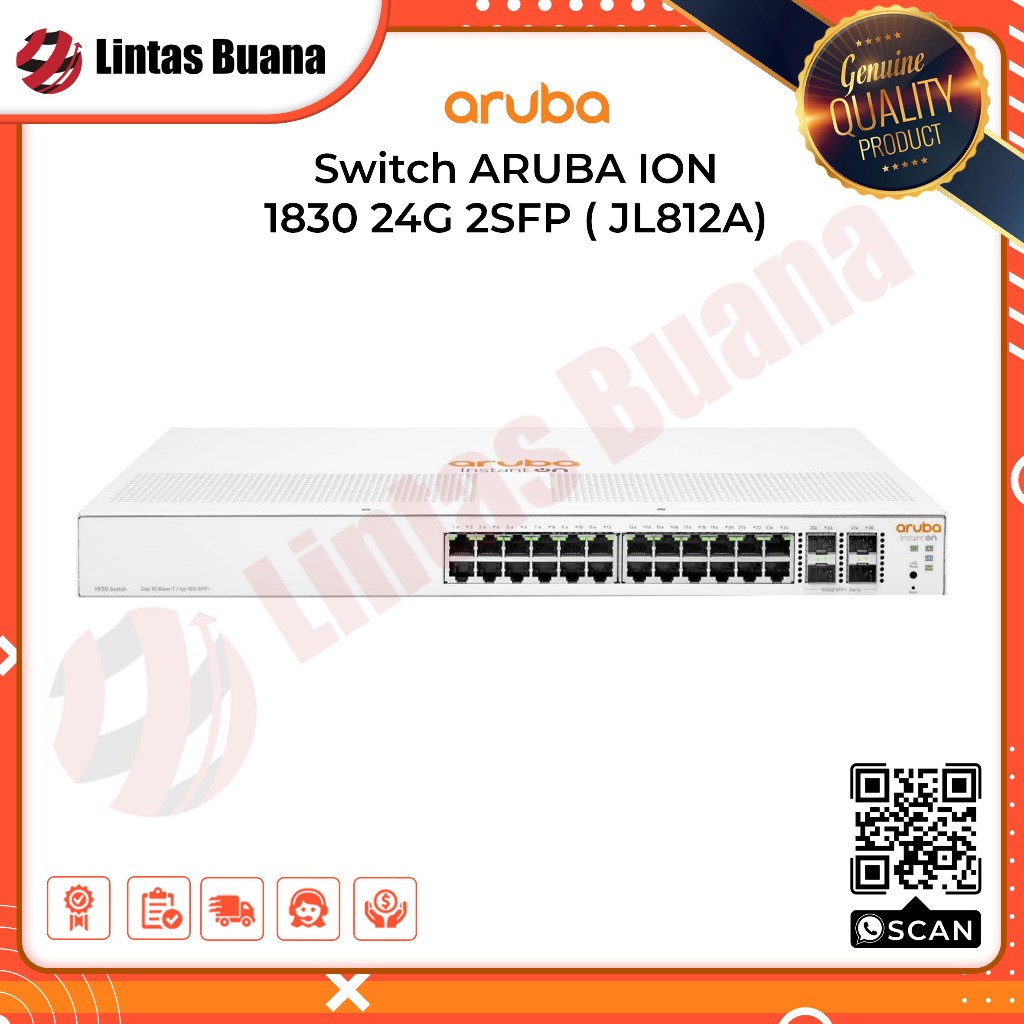 Aruba Instant On 1830 24G 2SFP Switch JL812A