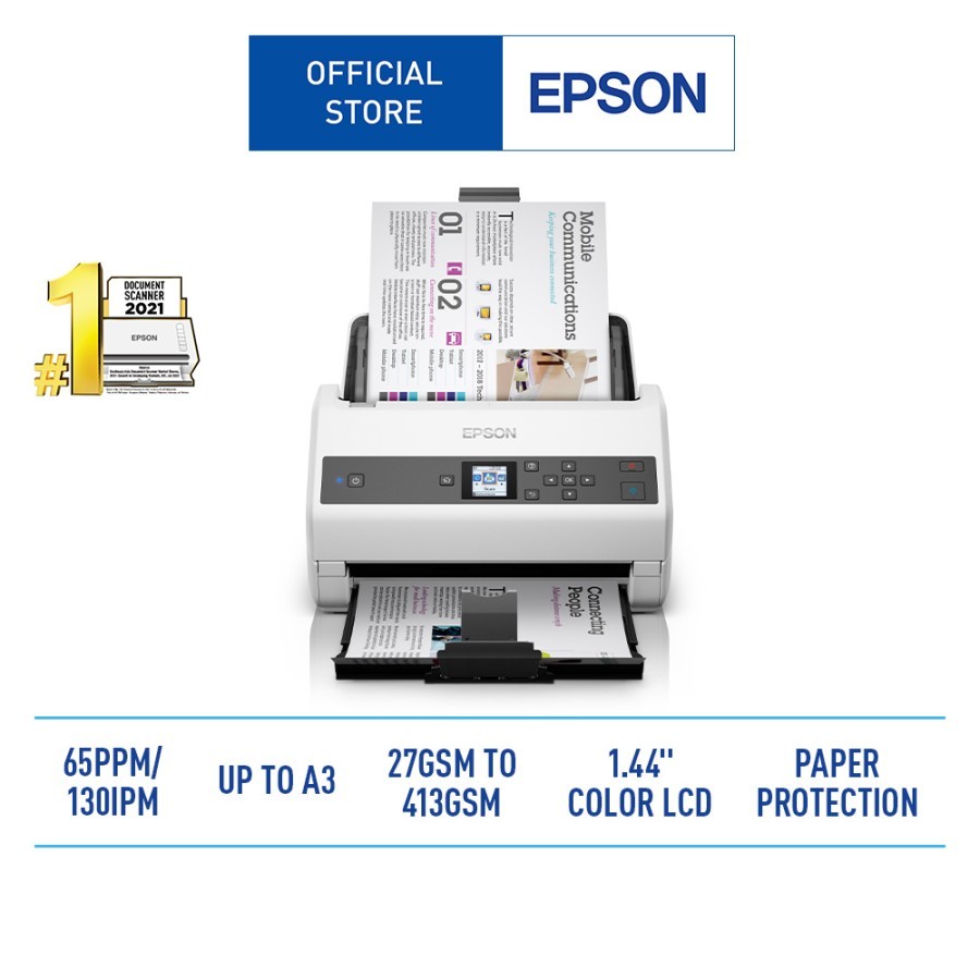 Scanner Epson WorkForce DS870 A4 Duplex Sheetfed Document Epson DS-870