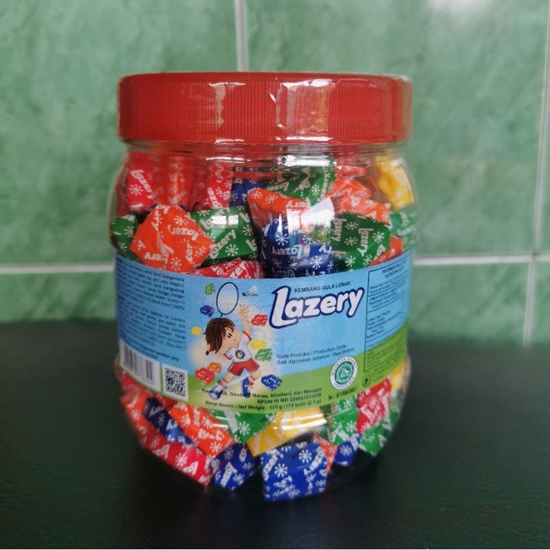 

Permen Lazery Toples Isi 175 Butir Rasa Buah (Expired Lama)