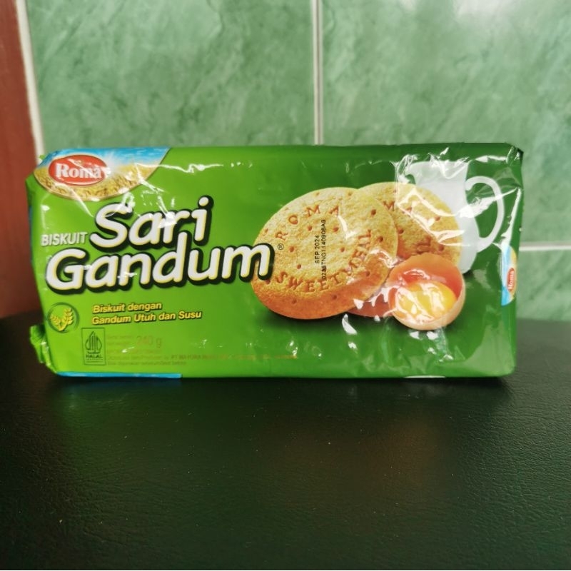 

Roma Sari Gandum 240g (Expired Lama)