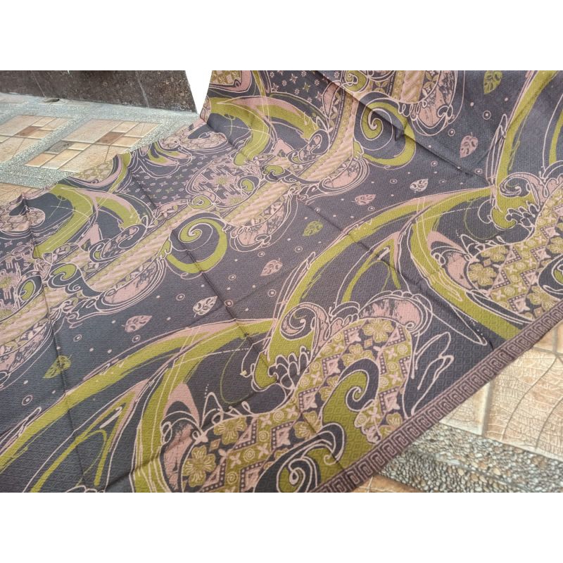 kain batik print bahan doby