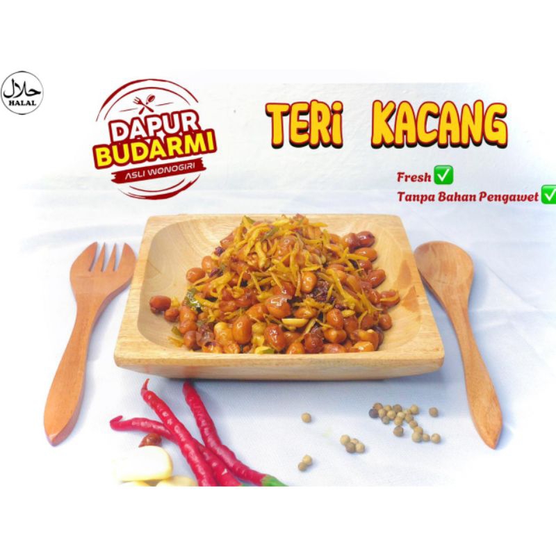 

Teri Kacang Balado 250gr - Dapur Bu Darmi