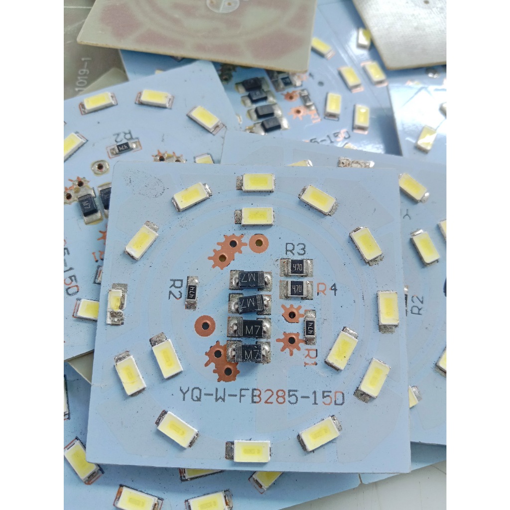 DIY Module PCB LED 15 AC PCB Fiber non Elco & Capasitor