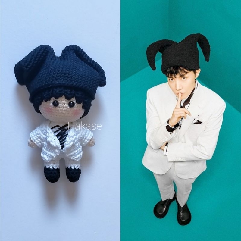 Boneka Rajut BTS j-hope / Hobi (Jack In The Box)