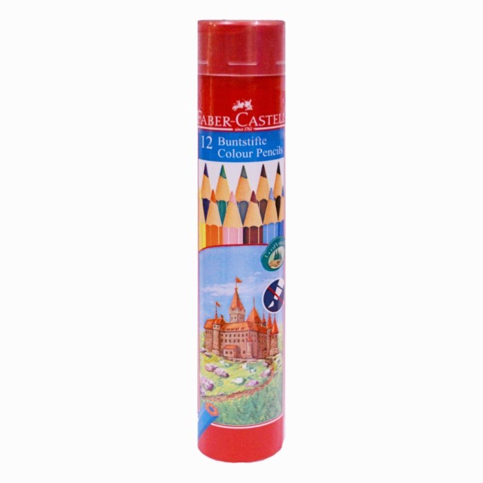 

Classic Colour Pencil 12L Round Tin Faber Castell 115826