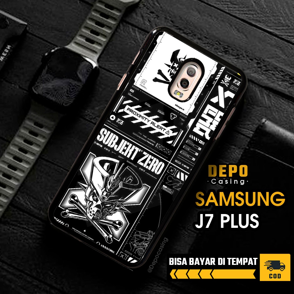 Case Samsung J7 Plus Samsung J7 Plus Casing Depo Casing [RBTJ] Case Glossy Case Aesthetic Custom Cas