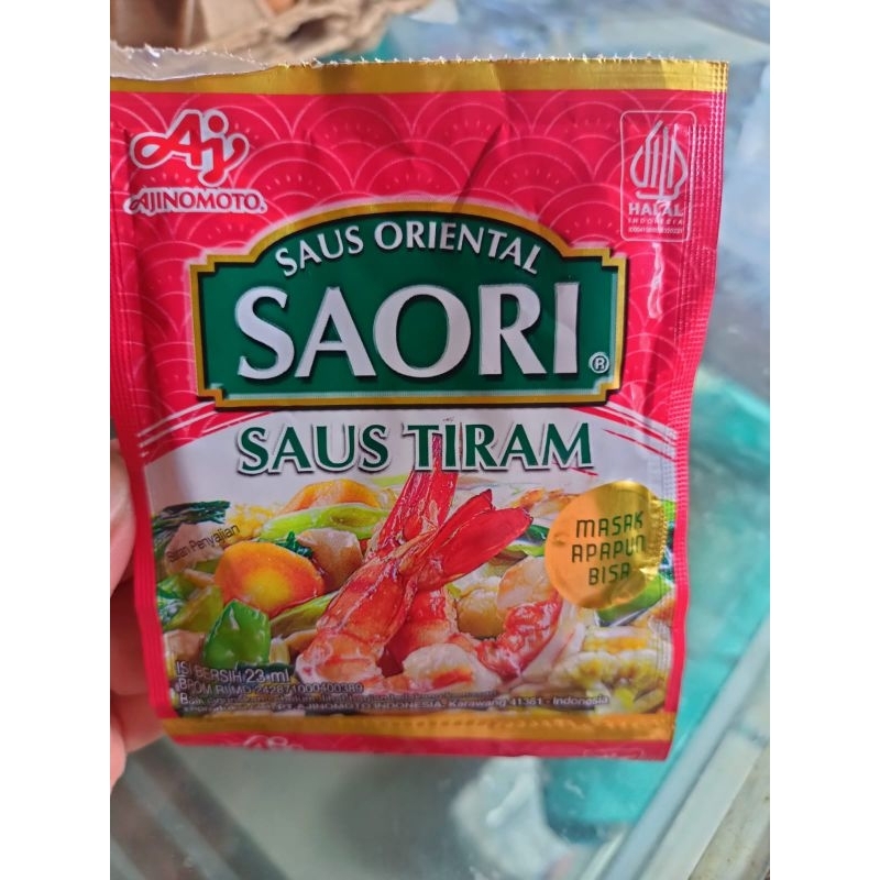 

Saori All Variant Saos Tiram Lada Hitam Teriyaki Sachet