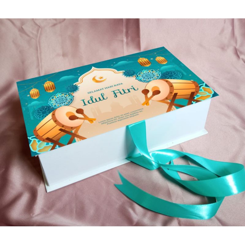 

BOX LEBARAN/HARDBOX LEBARAN/GIFT BOX - TEMA LEBARAN - DUS IDUL FITRI