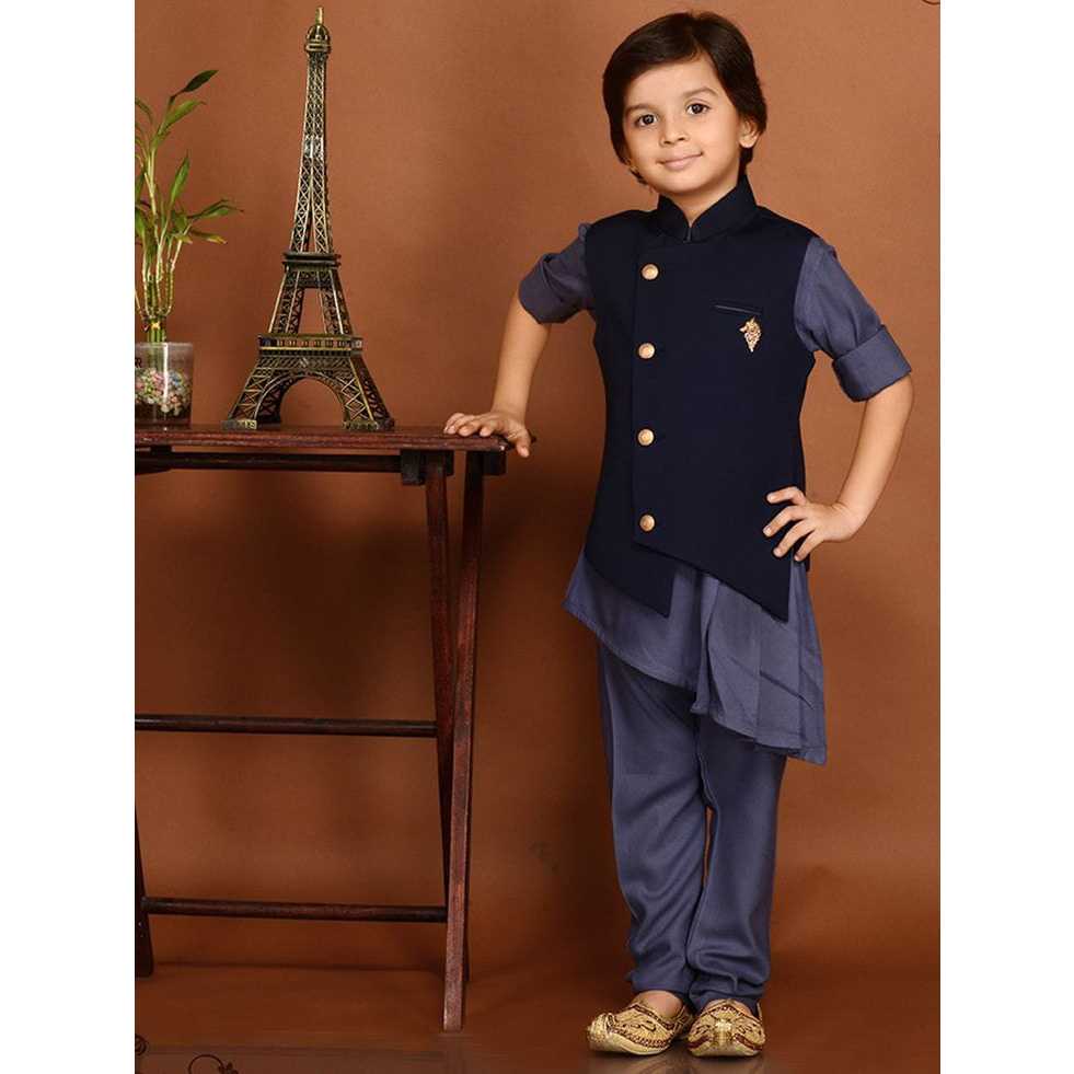 setelan kurta rompi anak laki laki | baju koko anak laki laki | baju muslim anak | kurta | baju paki