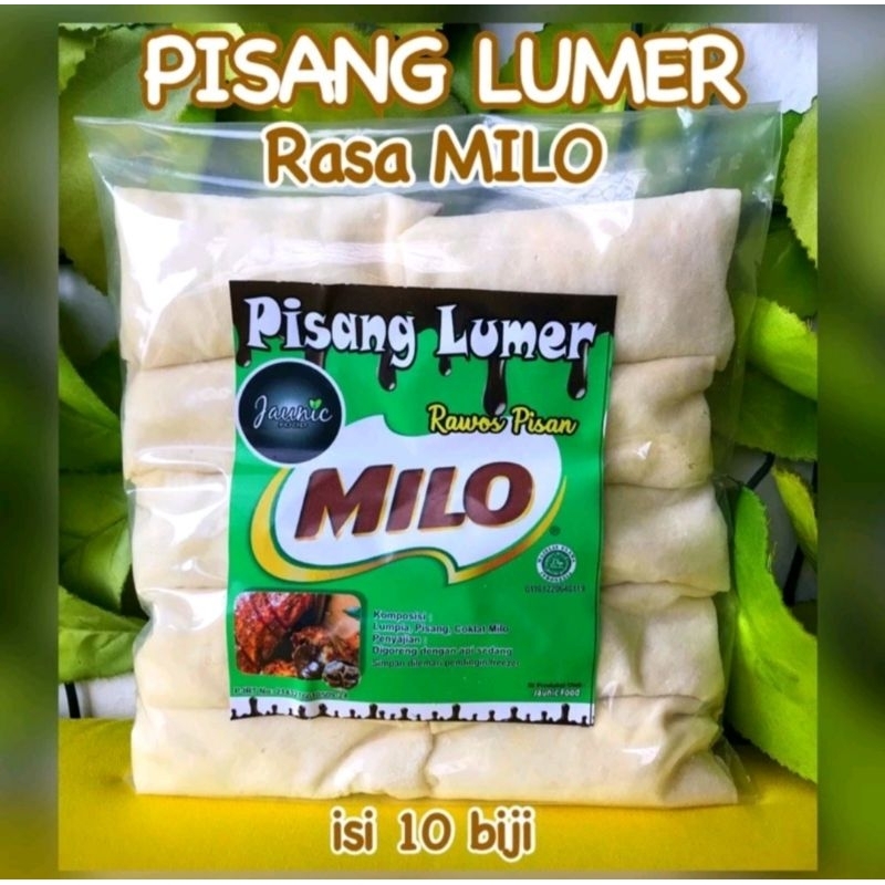 

Pisang Coklat Lumer (Piscok Milo)