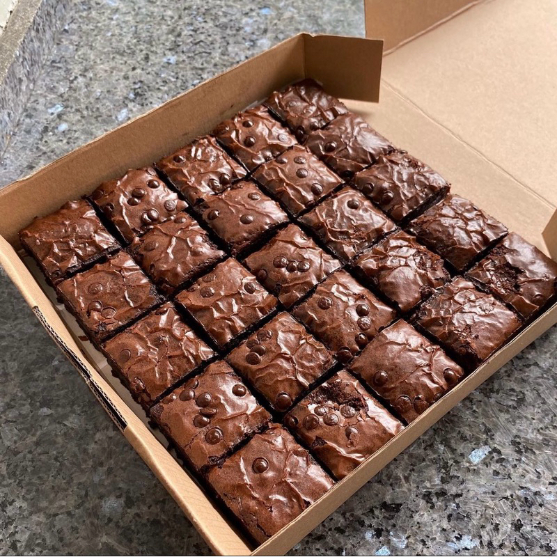 

Fudgy brownies