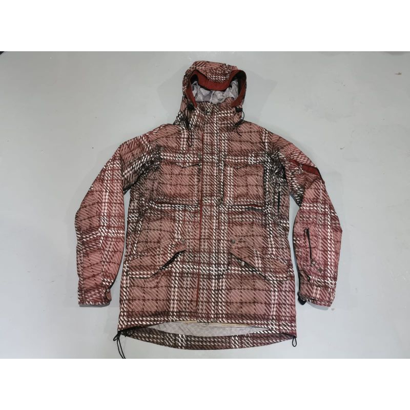 jaket snowboard tartan