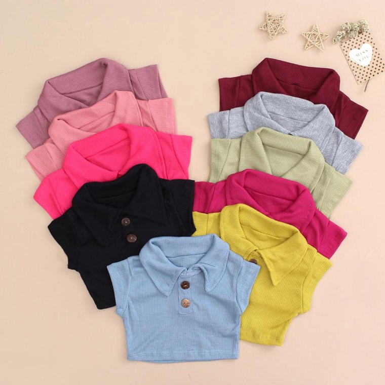 BELINDA CROP TOP 24 TAHUN KAOS ANAK PEREMPUAN ART K7J3