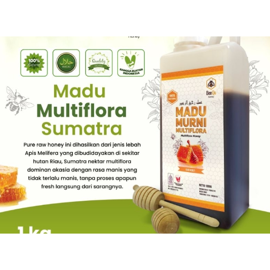 

Ready!! Madu Murni Asli Nektar Multiflora Sumatra 100% Pure Raw Honey