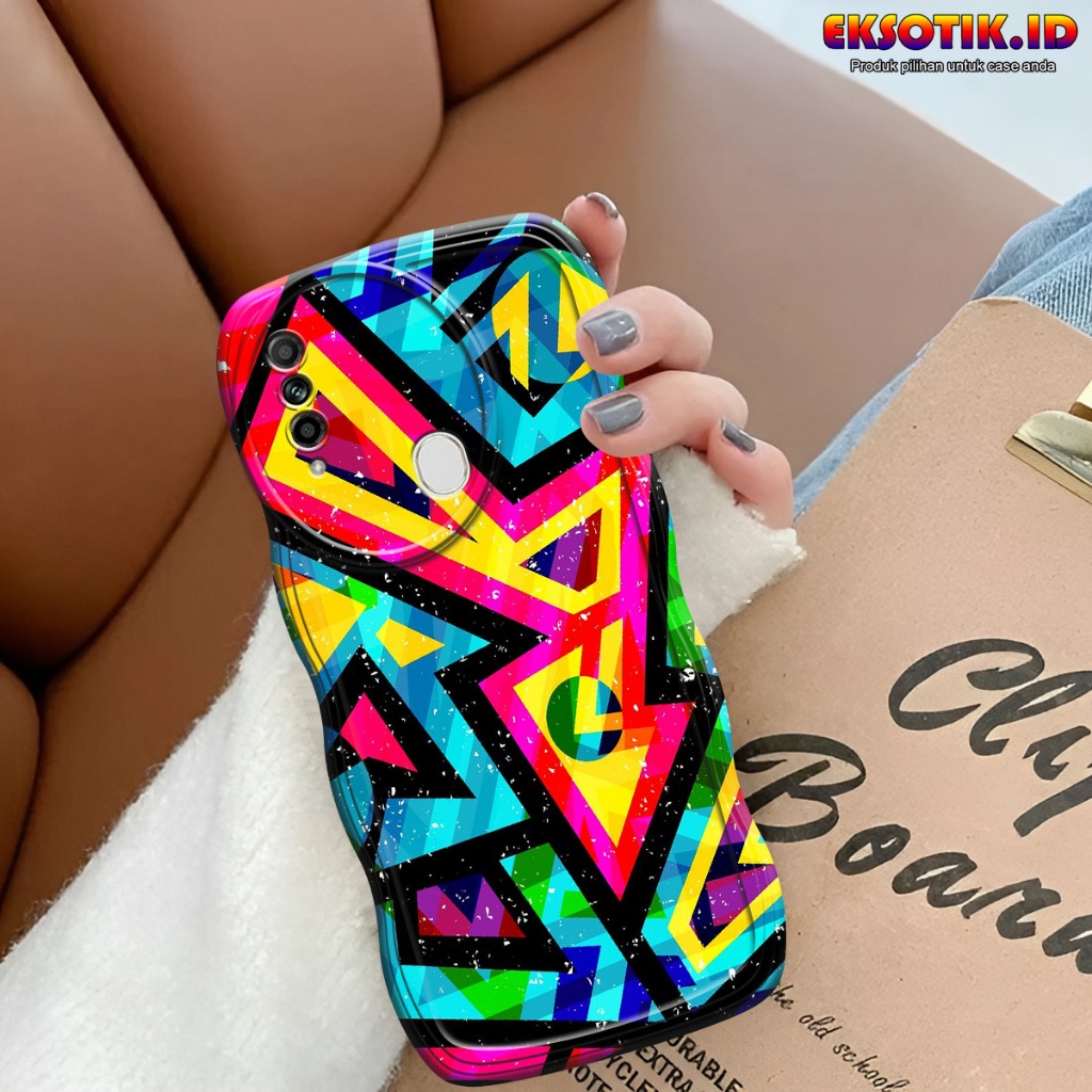 Case Oppo A31 Gelombang - Casing Oppo A31  - Silikon Oppo A31  - Softcase Oppo A31  - Kesing Oppo A3