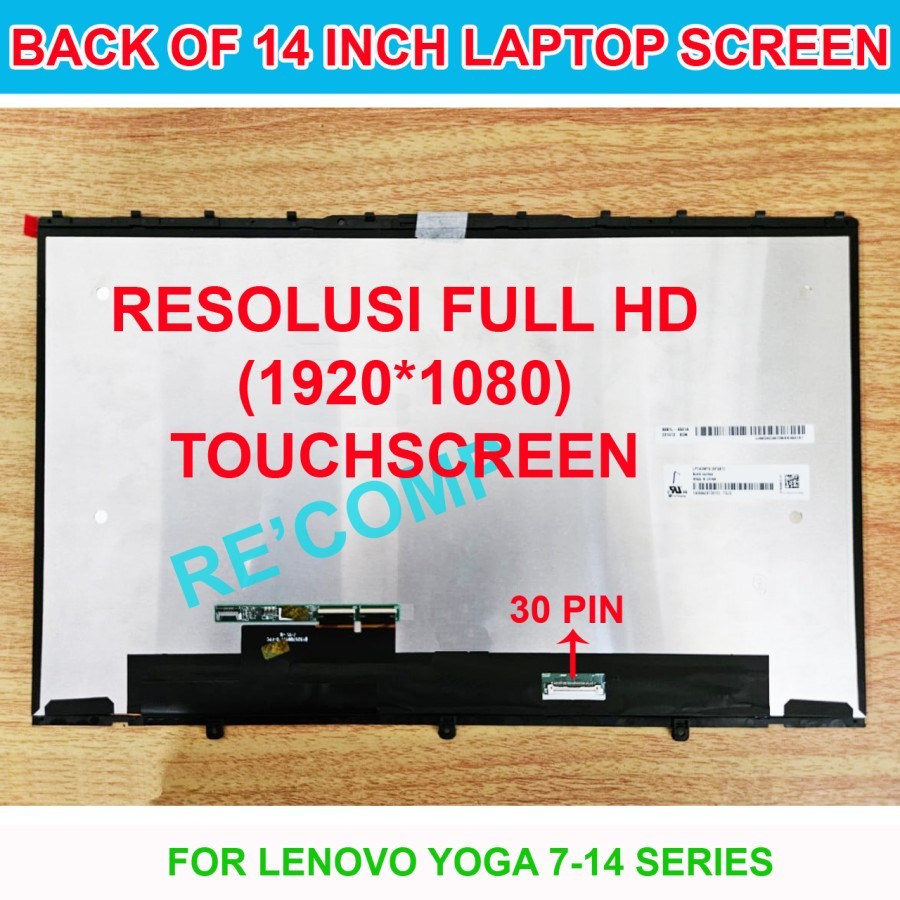LED LCD Lenovo Yoga 7 14ITL5 7i-14ITL5 82N7 82LW 82BH TOUCHSCREEN FHD