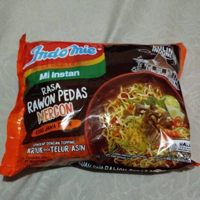

Indomie rawon