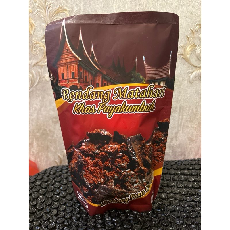 

Rendang Paru Crispy