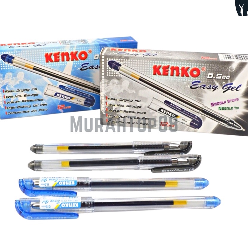 

Terbatas Pulpen Easy Gel Kenko 5 mm Ballpoint Lancip Bolpen Tajam Pena Grosir PER LUSIN