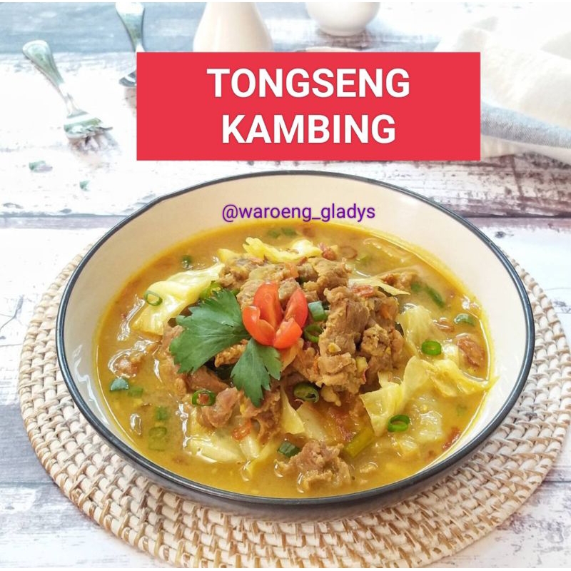 

Tongseng kambing NO MSG