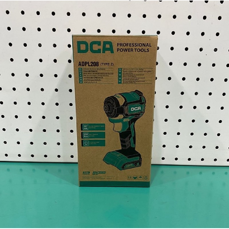 BOR DCA ADPL208Z tipe ONLY CORDLESS BRUSLESS IMPACT DRIVER
