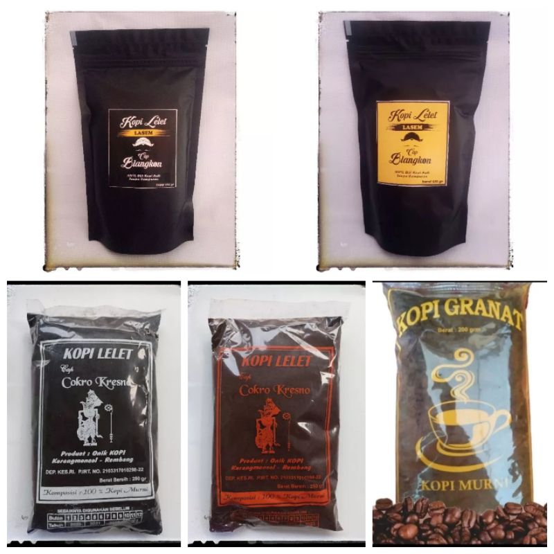 

kopi lelet lasem rembang 1 kg