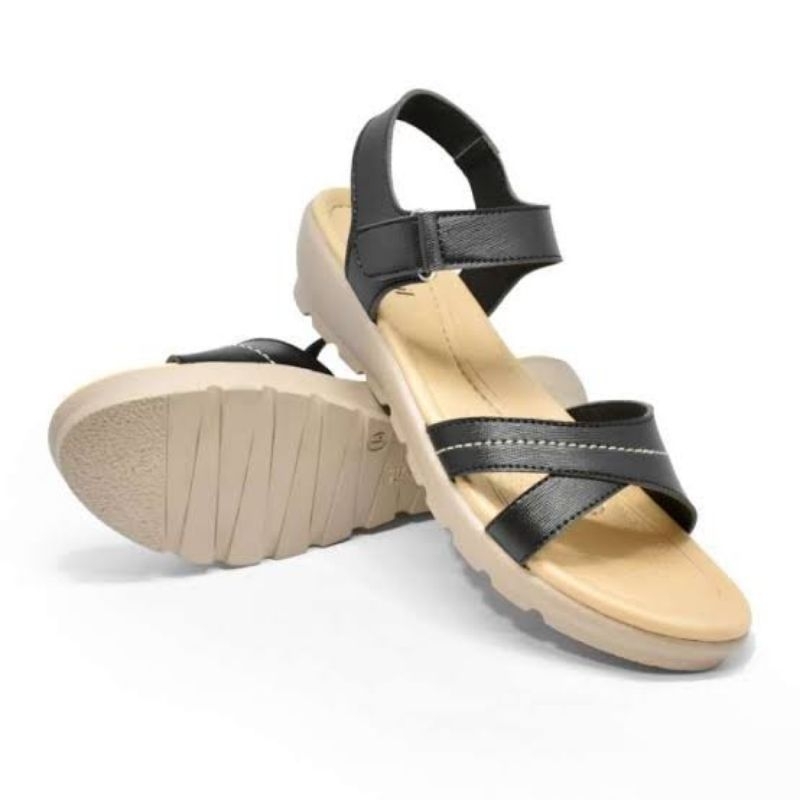 Sandal Carvil Wanita DEEPIKA-01 L Tali Belakang