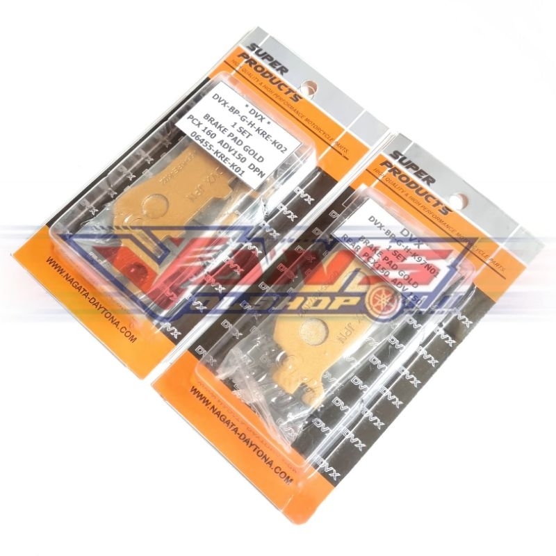 Kampas Rem DVX PCX 150/160 CBS Dan ADV 150/160 CBS Original